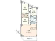 【千葉県/松戸市久保平賀】イトーピア小金公園 間取り図