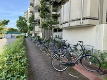 【千葉県/松戸市新松戸】サンライトパストラル弐番街 D棟 駐輪場