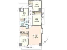 【千葉県/我孫子市つくし野】ダイアパレス我孫子 間取り図