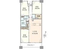 【埼玉県/三郷市新三郷ららシティ】パークホームズLaLa新三郷 間取り図
