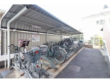 【埼玉県/越谷市赤山町】ダイアパレス越谷II 駐輪場