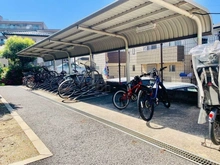 【千葉県/松戸市三ケ月】藤和シティホームズ新松戸 駐輪場