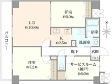 【千葉県/柏市柏】アインズコート柏 間取り図