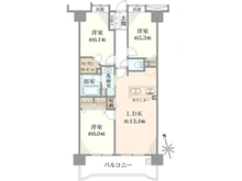【千葉県/松戸市南花島】ダイアパレス北松戸 間取り図