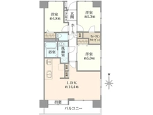 【埼玉県/越谷市蒲生寿町】蒲生ローヤルコーポ 間取り図