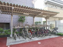 【千葉県/松戸市大金平】ライフピア北小金 駐輪場