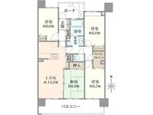【千葉県/柏市高田】ウィズ柏の葉 間取り図