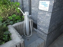 【千葉県/流山市おおたかの森北】レーベン流山おおたかの森Luminia ペット足洗い場