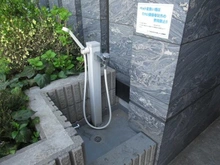 【千葉県/流山市おおたかの森北】レーベン流山おおたかの森Luminia ペット足洗い場