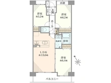 【埼玉県/越谷市大沢】エフローレ北越谷ネクステージ 間取り図