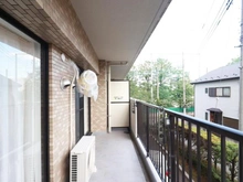 【埼玉県/越谷市大沢】越谷北ローヤルコーポ バルコニー