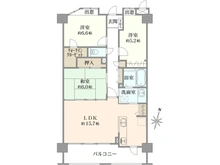 【千葉県/流山市西初石】レクセルガーデン初石 間取り図