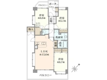 【埼玉県/三郷市三郷】ライオンズプラザ三郷 間取り図