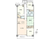 【東京都/葛飾区東立石】ダイアパレスGRANDAGE立石 間取り図