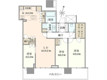 【千葉県/千葉市美浜区打瀬】ザ・幕張ベイフロントタワー＆レジデンス 間取り図