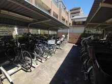 【東京都/中野区鷺宮】フラッツ鷺ノ宮 駐輪場