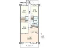 【千葉県/船橋市本町】船橋本町パーク・ホームズ 間取り図