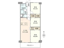 【千葉県/船橋市本郷町】ルネ西船橋 1号棟 間取り図