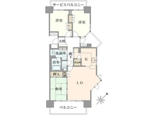 【千葉県/千葉市美浜区高洲】ベイマークスクエア セントラルコート 間取り図