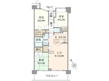 【千葉県/船橋市夏見】ヒルズステージ船橋夏見 間取り図