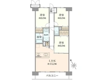 【千葉県/船橋市栄町】ダイアパレス・ライブシティ船橋 間取り図