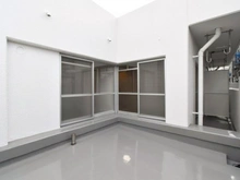 【千葉県/浦安市入船】入船中央エステート 52号棟 バルコニー：（※大規模修繕工事中）