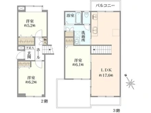 【千葉県/浦安市入船】入船中央エステート 52号棟 間取り図