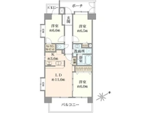 【千葉県/船橋市山野町】ライオンズマンション西船橋駅前 間取り図