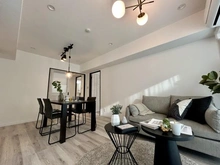 【千葉県/船橋市二子町】パテラ下総中山 リビング・ダイニング：※家具・調度品等は本体価格に含まれません。