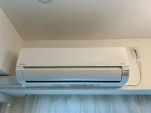 【千葉県/船橋市二子町】パテラ下総中山 エアコン（リビングダイニング設置済み）