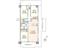 【千葉県/八千代市大和田新田】フラージュ八千代 間取り図