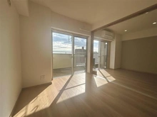 【千葉県/船橋市海神町】パークサイド船橋 LDK横引き戸開放時(左洋室)