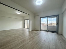 【千葉県/船橋市海神町南】西船橋ハイツ LDK：LDK横スライドドア開放時