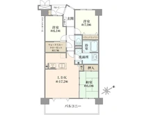 【千葉県/八千代市大和田新田】アルファグランデ八千代中央 間取り図