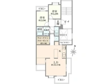 【千葉県/船橋市飯山満町】セントラルコーポ船橋 間取り図