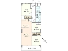 【千葉県/市川市新浜】メゾンドール行徳 間取り図