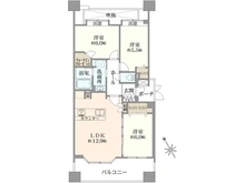 【千葉県/船橋市本郷町】レクセルマンション西船橋 間取り図