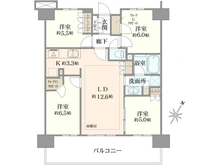 【千葉県/千葉市中央区中央港】プレミアムレジデンス千葉県立美術館前 間取り図