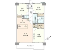 【千葉県/市川市八幡】ライオンズシティ本八幡 間取り図