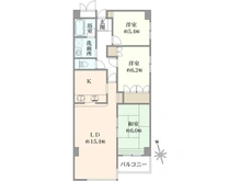 【千葉県/船橋市本中山】シティコートフドウ中山 間取り図