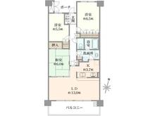 【千葉県/船橋市習志野台】ディアステージ習志野台 間取り図