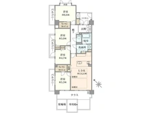 【千葉県/浦安市北栄】ルイシャトレ浦安ノーブルフォート 間取り図