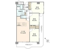 【千葉県/船橋市海神町南】アーティザン西船橋 間取り図