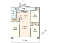 【千葉県/船橋市習志野台】ネオハイツ船橋薬円台公園 間取り図