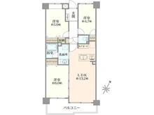 【千葉県/八千代市萱田町】ベルパーク八千代 M棟 間取り図