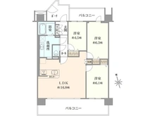 【千葉県/印西市西の原】ガーデンコート西の原1号棟 間取り図