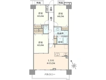【千葉県/船橋市北本町】ライオンズガーデン船橋 間取り図