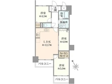 【千葉県/松戸市金ケ作】ライオンズマンション常盤平 間取り図