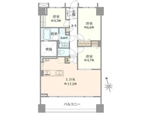 【千葉県/船橋市前原西】パークハウス木々津田沼前原 間取り図