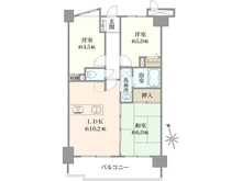 【千葉県/船橋市前原西】ライオンズガーデン東船橋 間取り図